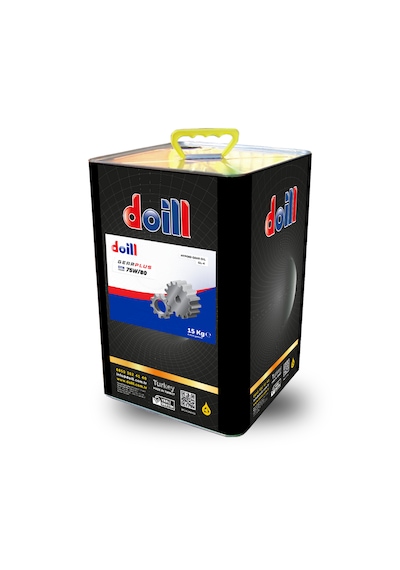 Doill Gearmax 75W-80 Tam Sentetik Manuel Şanzıman Yağı 15 KG