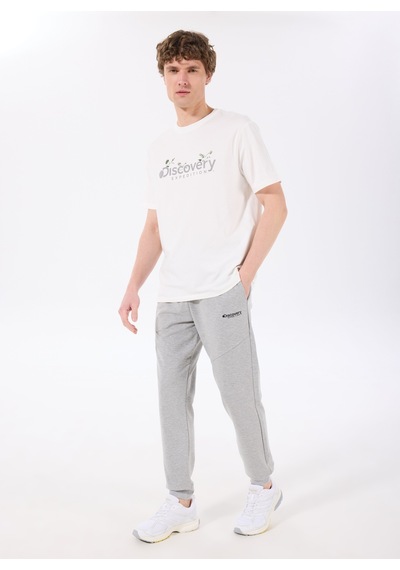 Discovery Expedition Des Gri Erkek Sweatpant Gri Melanj