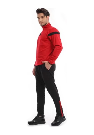 K18 Kırmızı Antrenman Eşofman Takımı K0101 Çok Renkli