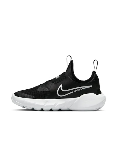 Nike Flex Runner 2 Psv Lastikli Unisex Çocuk Ayakkabısı Siyah Siyah - Beyaz