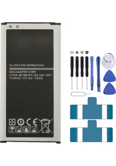 Cbtx Galaxy Uyumlu S5 / G900 İçin 2800mah Şarj Edilebilir Li-ion Pil