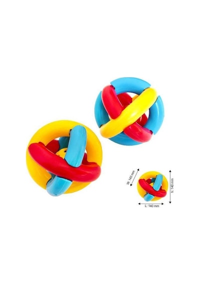 Zuzu Oyuncak Baby Ball Çıngıraklı Top 4030 Sarı