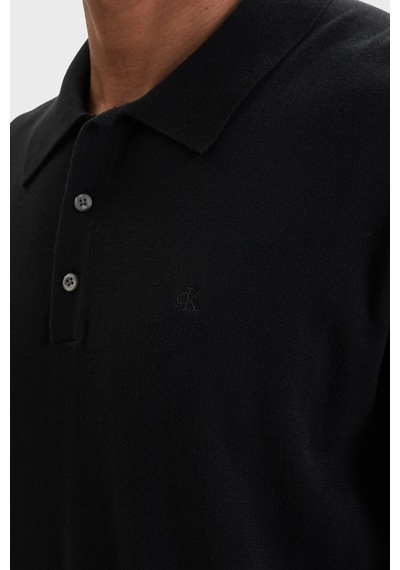 Calvin Klein Erkek Polo Lv04lc326g Ub1 Siyah