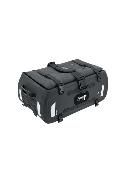 Cokima Explorer Su Geçirmez Motosiklet Arka Çanta 48l Sırt Çantasına Dönüşebilir Siyah