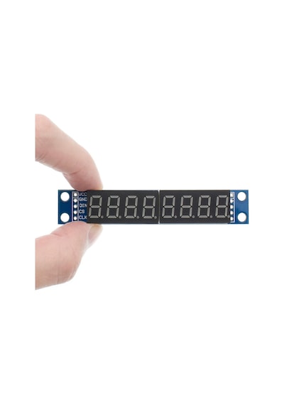 Max7219 8 Bit Hane Kırmızı 7 Segment Ekran 0.36 Inch Saat Seri Haberleşme Dijital Gösterge Display
