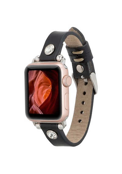 Apple Watch Uyumlu Deri Kordon Visby 38-40-41mm Rst1