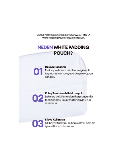 Missha White Padding Pouch