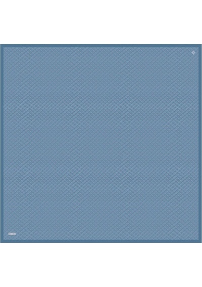 Belli İpek Eşarp - 4317-50 Mavi Twill
