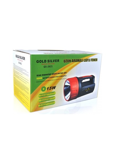 GOLD SILVER GS-2621 UZUN ARAMALI LED FENER Çok Renkli