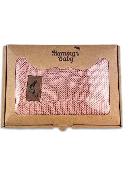 Mummy's Baby Organik Pamuk Battaniye 80x100 Pembe