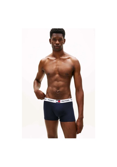 Tommy Hilfiger 3p Trunk Erkek Kırmızı Boxer - Um0um03835
