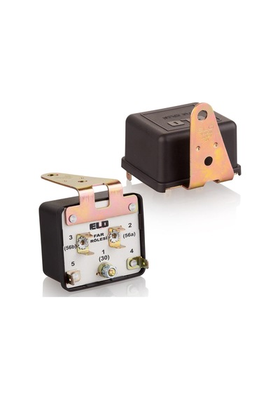 12V Elo Far Rölesi Çift Bobinli