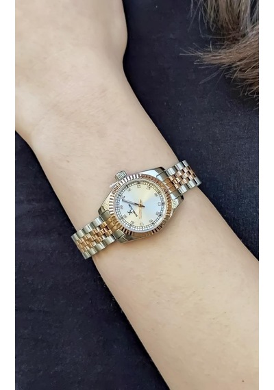 Daniel Klein Dke.1.10846-5 Metal Kordon Metal Kasa 3 Atm Suya Dayanıklı Metalik-rose Renk Kadın Kol Saati Metalik Gri - Rose Gold