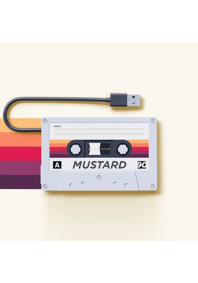 Mustard Retro 4 Girişli Usb Çoğaltıcı