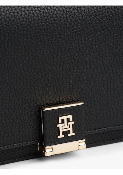 Tommy Hilfiger Th Her Mını Crossover Kadın Siyah Çanta - Aw0aw17949 Siyah