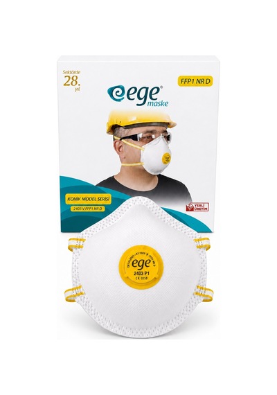 Ege 2403 V Ffp1 Nr D Ventinli Maske 10'lu