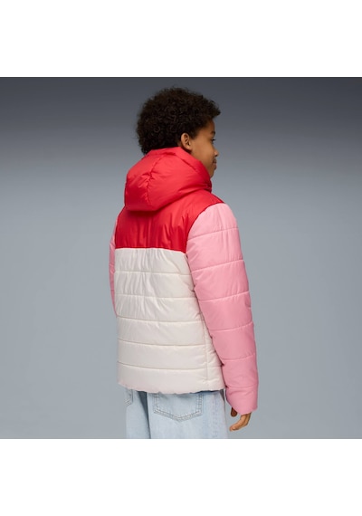 Puma Essentıals Genç Kapüşonlu Mont 685226 87 Beyaz