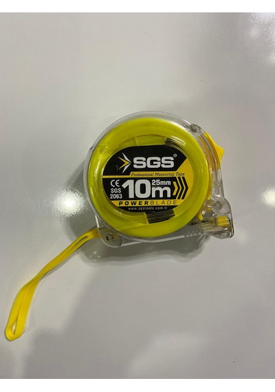 ŞERİT METRE 10 MT ŞEFFAF SGS2063