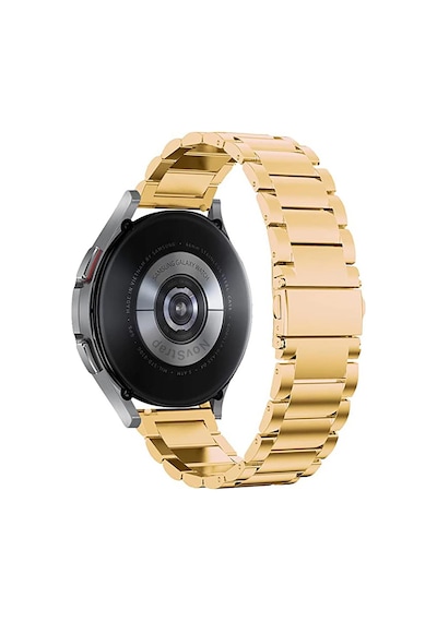 Samsung Uyumlu Galaxy Watch 5 Pro 45 Mm Kordon Çelik Metal Kayış 20 Mm