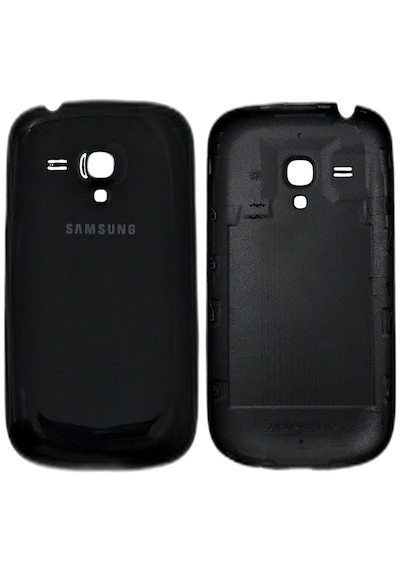 Samsung Uyumlu Galaxy S3 Mini İ8190 Arka Pil Batarya Kapak Siyah