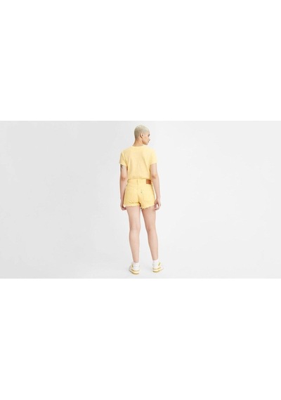 Levi'S 501 Original Kadın Şort-5382 Sarı