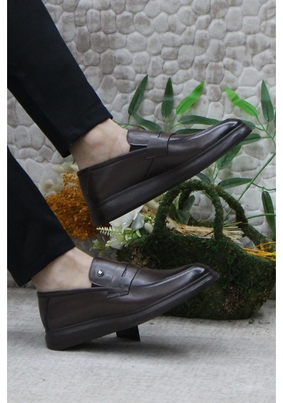 Pierre Cardin 14207 Kahve Hafif Taban Hakiki Deri Erkek Ayakkabı 001