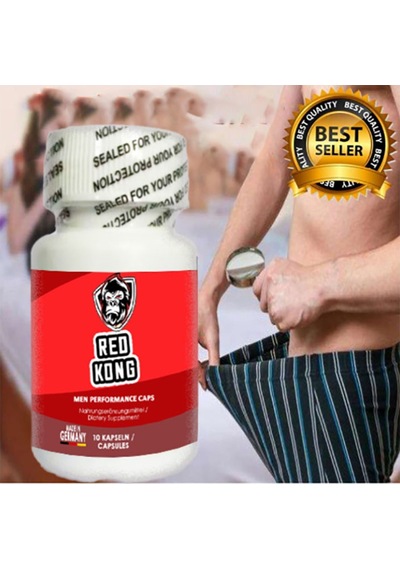 Red Kong: 1 Ad. Erkeğin Performansına Çok Özel Formüllü 10 Lu Destekleme