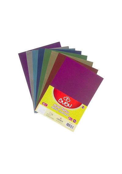 Bubu Fk0017 Aynalı Fon Kartonu A4 10 Lu