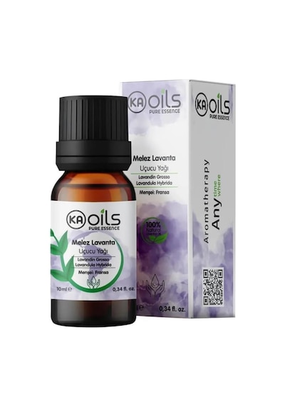 Melez Lavanta Uçucu Yağı 10 Ml Lavandin Lavandula Hybrida Essential Oil Kalıcı Koku Kurutma Topları Ve Uyku Desteği İçin Aromaterapi Yağı Diğer