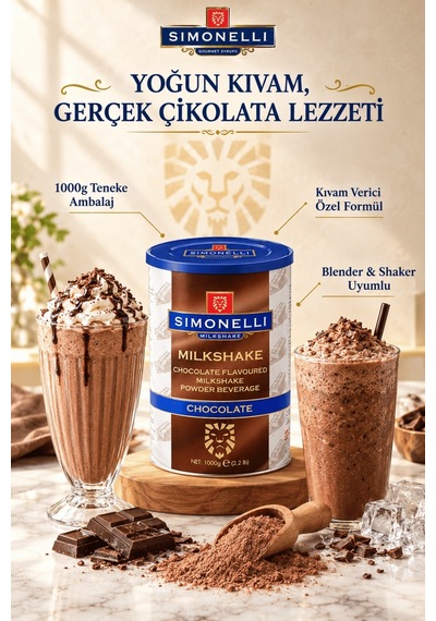 Simonelli Çikolatalı Milkshake 1 KG
