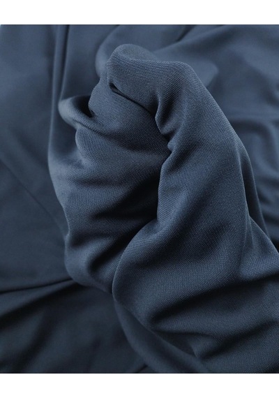 Lacivert Renkte Jarse Kumaş En: 140cm-10822 Lacivert