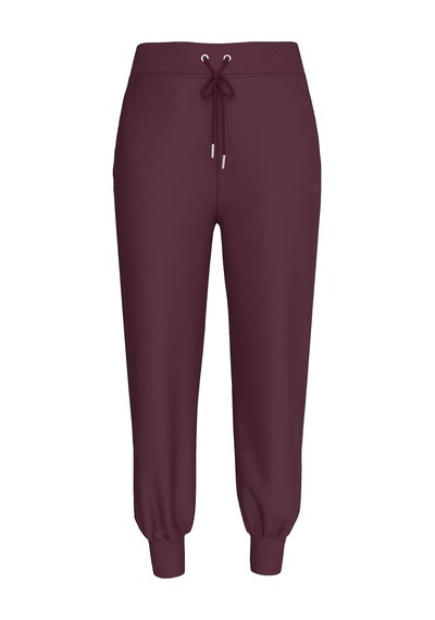 Calvin Klein Archıve Logo French Terry Slım J Kadın Bordo Eşofman Altı