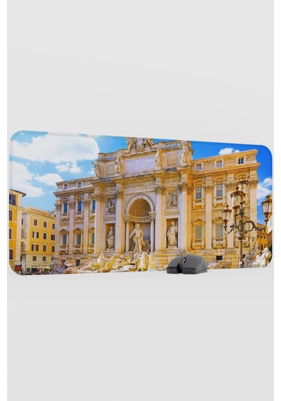 Roma İtalya V5 90x40 Xxl Gaming Kauçuk Kaymaz Taban Mouse Pad Fare Altlığı