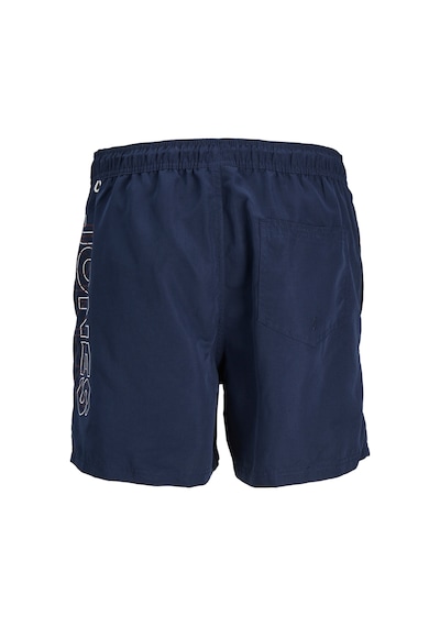 Jack & Jones Jack Jones Yazılı Erkek Deniz Şortu 12253118 Siyah