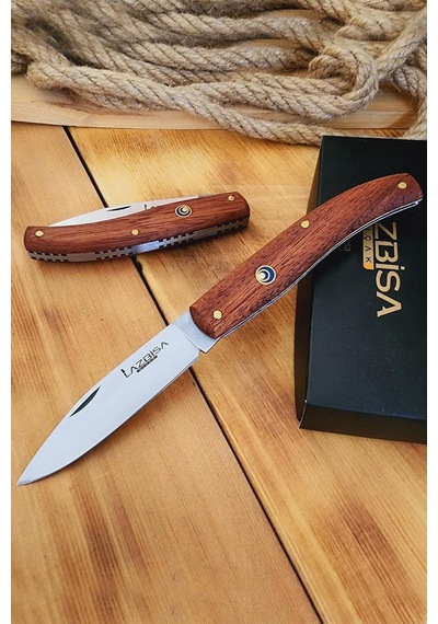 Tr Ceviz Sap Çakı Kamp Çakısı Outdoor Piknik Çakısı Bahçe Çakısı Mutfak Bıçak Bıçağı Çk110