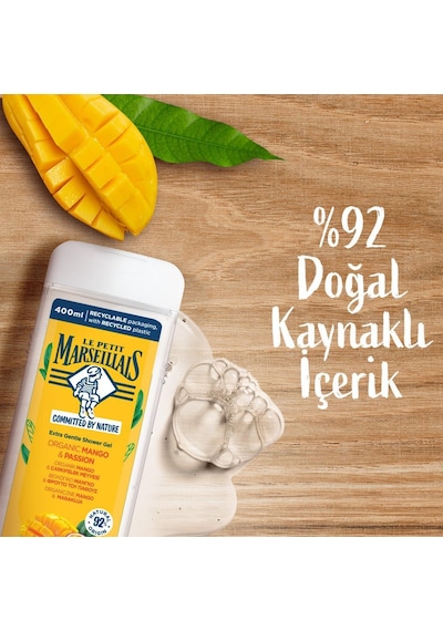 Lpm Organik Mango Ve Çarkıfelek Meyvesi 400ml Duş Jeli Diğer