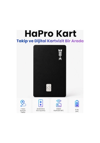 Hbb-k Apple Uyumlu iOS &android Akıllı Kart Siyah 1 Adet