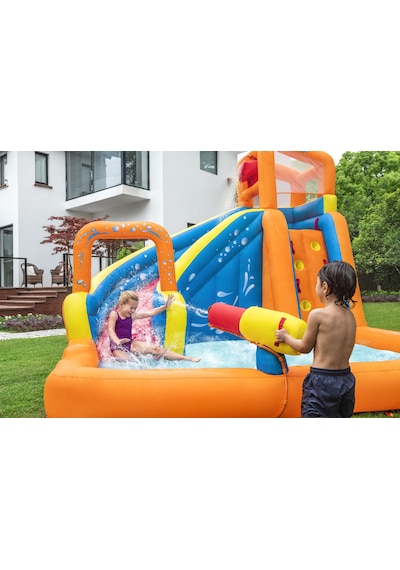 H2ogo 53301 Turbo Splash Zone Şişme Su Oyun Parkı 2.70 M Mavi - Turuncu