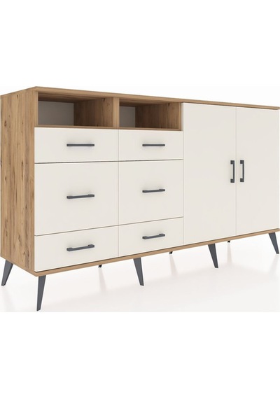 Hyperion Konsol 4 Raflı 6 Çekmeceli 2 Kapaklı 176x44x99 Çam-aytaşı Atlas Çam/aytası - Atlas Çam Hyperion Konsol 4 Raflı 6 Çekmeceli 2 Kapaklı 176x44x99 Çam-aytaşı Atlas Çam/aytası - Atlas Çam
