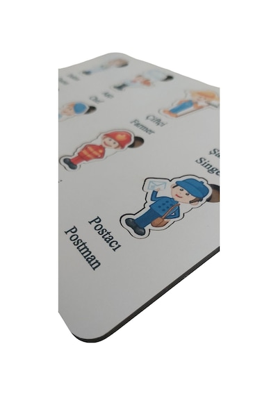 Meslekler Bul Tak Eğitici Öğretici Puzzle & Yapboz Bebek Çocuk Oyuncak