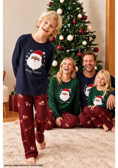 Siyah İnci Yılbaşı Temalı Termal Kumaşlı Ultra Soft Yumuşak Baba-oğul Örme Pijama Takımı 26225810-1 Lacivert Siyah İnci Yılbaşı Temalı Termal Kumaşlı Ultra Soft Yumuşak Baba-oğul Örme Pijama Takımı 26225810-1 Lacivert