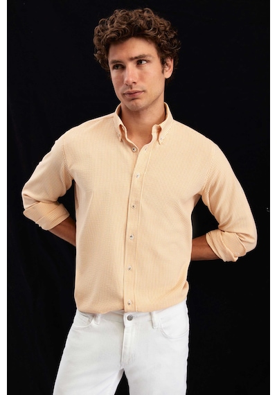 D'S Damat Ds Damat Regular Fit Turuncu Çizgi Desenli Pamuklu Gömlek 4hc02sn062650 Çok Renkli D'S Damat Ds Damat Regular Fit Turuncu Çizgi Desenli Pamuklu Gömlek 4hc02sn062650 Çok Renkli