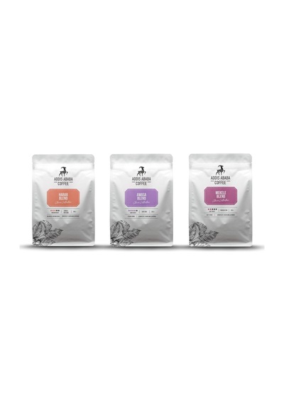 Tr Etiyopya 3'lü Kahve Deneme Seti 750 Gr. French Press Diğer