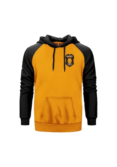 Call Of Black Ops Skull Sarı Renk Reglan Kol Sweatshirt Sarı