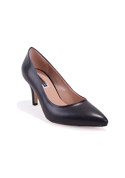 Dagoster Dza07-388412 Siyah Stiletto Topuklu Kadın Ayakkabı Siyah