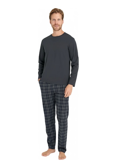 Alfa Aksesuar 03 9273-kly 0 Yaka Pijama Takımı Mürdüm