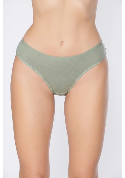 Tutku Elit 2708 Bayan Jakarlı Bikini Külot 12 Li Paket Pamuklu Esnek Rahat Günlük Kullanım çok Renkli