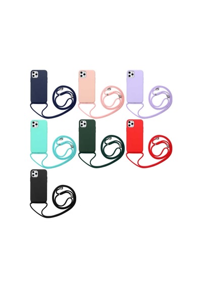 Apple Uyumlu iPhone 11 Pro Max Uyumlu Zore Ropi Kılıf-turkuaz Turkuaz -