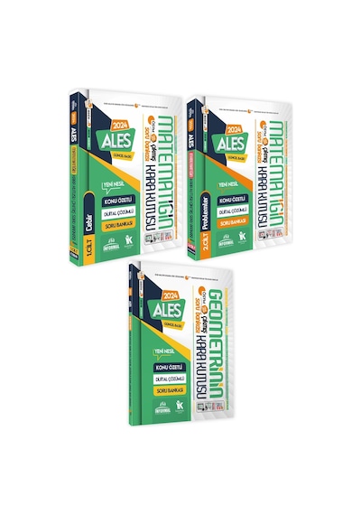 Ales Matematik 1.-2.cilt Ve Geometrinin Kara Kutusu Konu Özeti