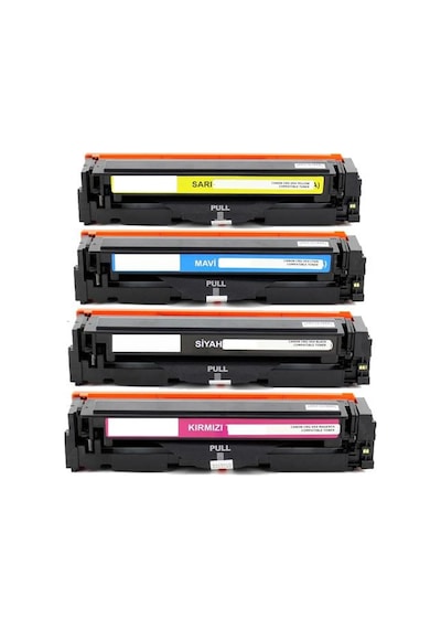 Crg-045 Uyumlu Toner Seti Cmyk | Canon Mf-635Cx-Mf-636Cdwt